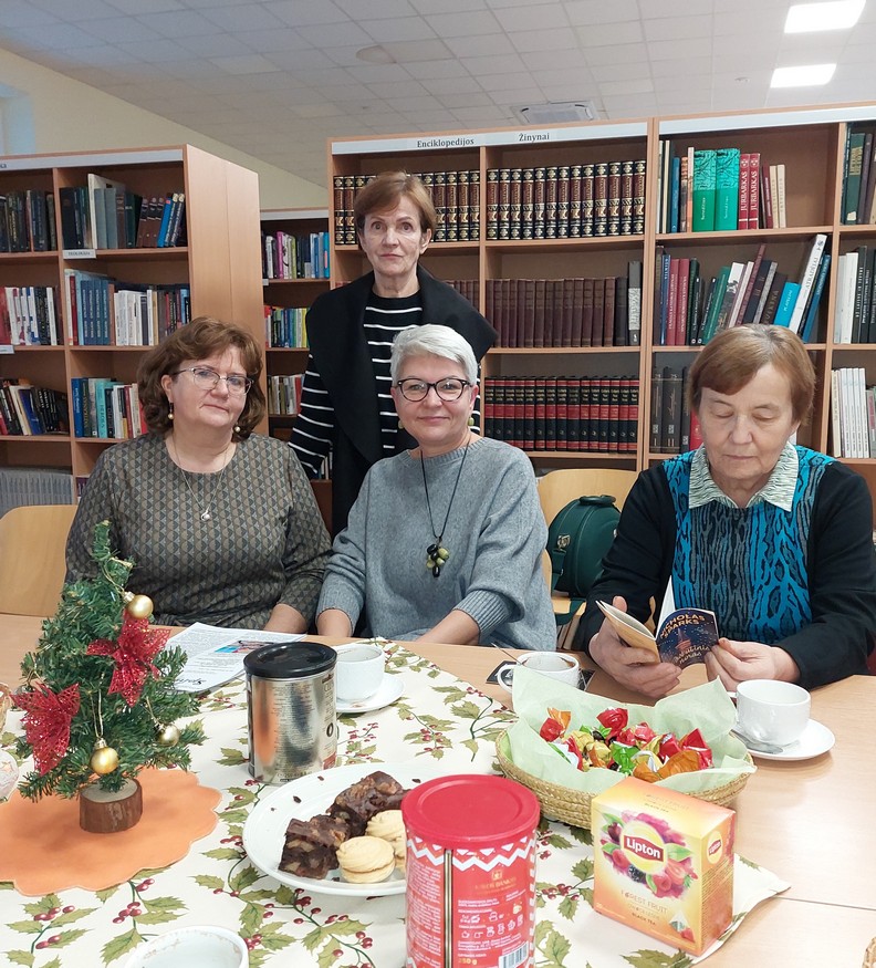 Popietė bibliotekoje